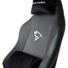 Gaming chair with the back support